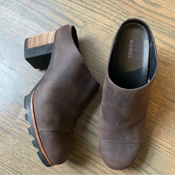 Sorel Addington Mule in Tobacco size 8.5 - Picture 2 of 11